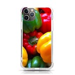 Colorful Capsicum iPhone 11 Pro 5.8 Inch TPU UV Print Case Front