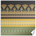 Seamless-pattern-egyptian-ornament-with-lotus-flower Canvas 16  x 16  15.2 x15.41  Canvas - 1