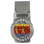 Ancient-egyptian-religion-seamless-pattern Money Clips (CZ)  Front