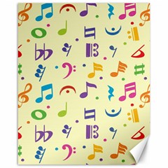 Seamless-pattern-musical-note-doodle-symbol Canvas 16  X 20  by Salman4z