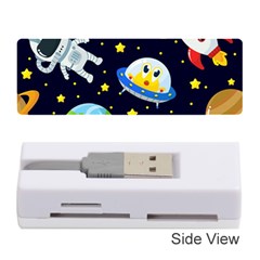 Space-seamless-pattern   - Memory Card Reader (stick) by Salman4z