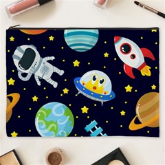 Space-seamless-pattern   - Cosmetic Bag (xxxl) by Salman4z