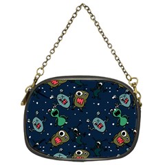 Monster-alien-pattern-seamless-background Chain Purse (one Side) by Salman4z