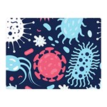 Seamless-pattern-microbes-virus-vector-illustration Two Sides Premium Plush Fleece Blanket (Mini) 35 x27  Blanket Front