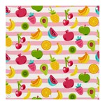 Tropical-fruits-berries-seamless-pattern Banner and Sign 3  x 3  Front