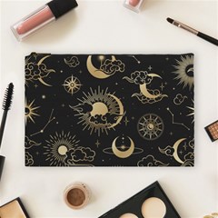 Asian-seamless-pattern-with-clouds-moon-sun-stars-vector-collection-oriental-chinese-japanese-korean Cosmetic Bag (large) by Salman4z