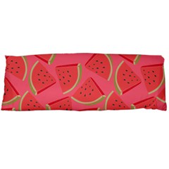 Watermelon Background Watermelon Wallpaper Body Pillow Case (dakimakura) by pakminggu