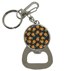 Pineapple Background Pineapple Pattern Bottle Opener Key Chain by pakminggu