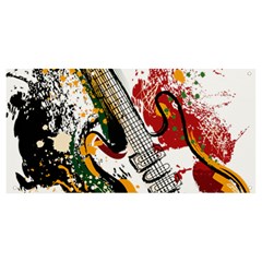 Electric Guitar Banner And Sign 8  X 4  by pakminggu