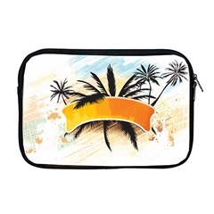 Hawaii Beach Summer Apple Macbook Pro 17  Zipper Case by pakminggu