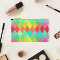 Low Poly Triangles Cosmetic Bag (xs) by danenraven