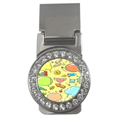 Cute Sketch Child Graphic Funny Money Clips (cz)  by danenraven