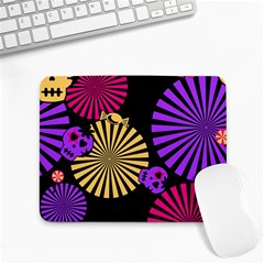 Seamless Halloween Day Of The Dead Small Mousepad by danenraven