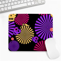 Seamless Halloween Day Of The Dead Large Mousepad by danenraven