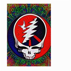 Grateful Dead Pattern Large Garden Flag (two Sides) by Mog4mog4