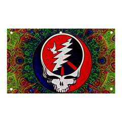 Grateful Dead Pattern Banner And Sign 5  X 3  by Mog4mog4