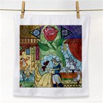 Beauty Stained Glass Face Towel Front