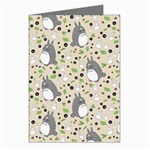 Pattern My Neighbor Totoro Greeting Cards (Pkg of 8) Left