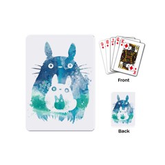 My Neighbor Totoro Playing Cards Single Design (mini) by Mog4mog4