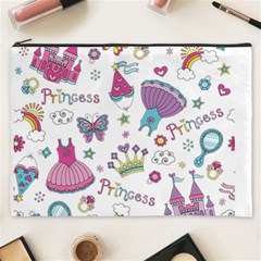 Princess Element Background Material Cosmetic Bag (xxxl) by Bakwanart