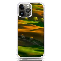 Landscape Usa Nature Washington State Trees Field Palouse Iphone 13 Pro Max Tpu Uv Print Case by Bakwanart