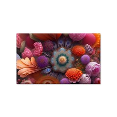 Flower Blossoms Petals Blooms Sticker (rectangular) by 99art