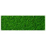 Green Grass Texture Summer Banner and Sign 12  x 4  Front