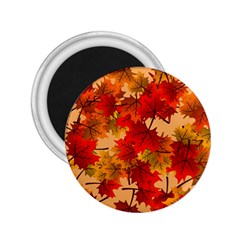 Wallpaper Background Autumn Fall 2 25  Magnets by Vaneshart