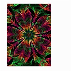 Multicolored Flower Mandala Wallpaper Kaleidoscope Pattern Large Garden Flag (two Sides) by 99art