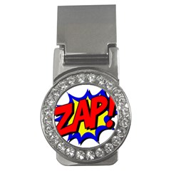 Zap Comic Book Fight Money Clips (cz)  by 99art