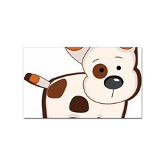 Animation-dog-cute-cartoon-drawing Sticker Rectangular (100 Pack) by 99art