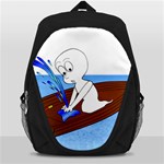 Spirit-boat-funny-comic-graphic Backpack Bag Front