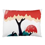 Tree-art-trunk-artwork-cartoon Pillow Case (Two Sides) Back