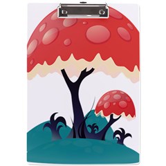 Tree-art-trunk-artwork-cartoon A4 Acrylic Clipboard by 99art