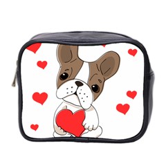 Animation-dog-cute-animate-comic Mini Toiletries Bag (two Sides) by 99art