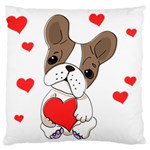 Animation-dog-cute-animate-comic Standard Premium Plush Fleece Cushion Case (One Side) Front