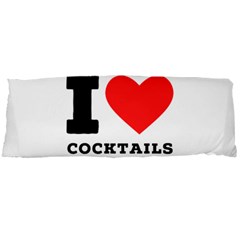 I Love Cocktails  Body Pillow Case Dakimakura (two Sides) by ilovewhateva