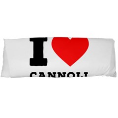 I Love Cannoli  Body Pillow Case (dakimakura) by ilovewhateva