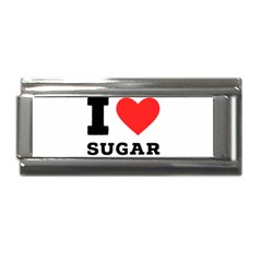 I Love Sugar  Superlink Italian Charm (9mm) by ilovewhateva