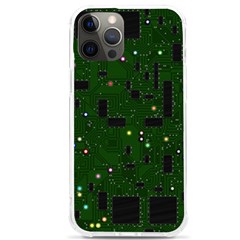 Circuit Board Conductor Tracks Iphone 12 Pro Max Tpu Uv Print Case by Cowasu