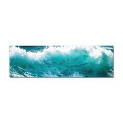 Ai Generated Waves Ocean Sea Tsunami Nautical Blue Sea Sticker Bumper (10 Pack) by Cowasu