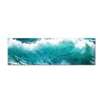 Ai Generated Waves Ocean Sea Tsunami Nautical Blue Sea Sticker Bumper (10 pack) Front