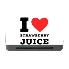 I Love Strawberry Juice Memory Card Reader With Cf by ilovewhateva