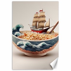 Noodles Pirate Chinese Food Food Canvas 20  X 30  by Ndabl3x