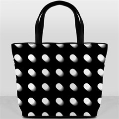 Background Dots Circles Graphic Bucket Bag by Ndabl3x