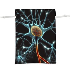 Organism Neon Science Lightweight Drawstring Pouch (xl) by Ndabl3x