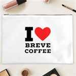 I love breve coffee Cosmetic Bag (XXL) Front