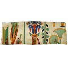 Egyptian Paper Papyrus Hieroglyphs Body Pillow Case (dakimakura) by Wav3s