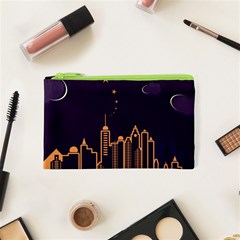 Skyscraper-town-urban-towers Cosmetic Bag (xs) by Wav3s