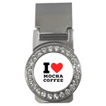 I love mocha coffee Money Clips (CZ)  Front